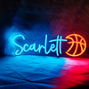 Picture of Custom Neon Signs with Custom Elements - Custom Gamertag Neon Sign - Custom Username Neon Sign - Game Room Decor - Social Media Sign