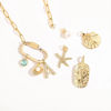 Picture of Personalized DIY Charms Necklace - Trendy Charm Necklace Changeable Gold Charm Jewelry