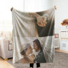 Picture of Personalized Happy Moments Blankets - Custom Photo Blanket - Couple Gifts