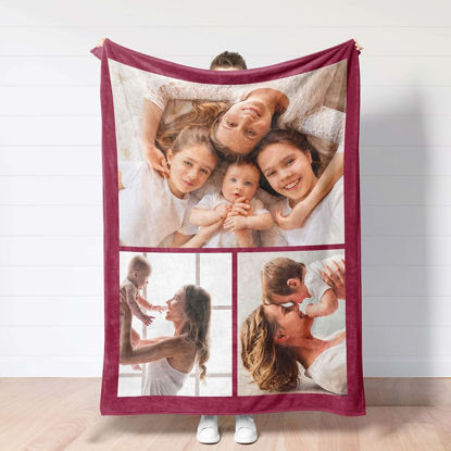 Picture of Customized Family Blankets For Gifts