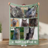 Picture of Custom Photo Blanket - Personalized Family Blanket with 3 Photos - Make Your Own Blankets - Best Gifts for Family