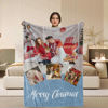 Picture of Customized Holiday Blankets - Personalized Photo Blankets - Christmas Gifts