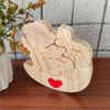 Picture of Personalized Wooden Rolling Bears Family Puzzle - Custom Hug Bears Family Puzzle - Baby Cuddle Bear Keepsake for Family Members