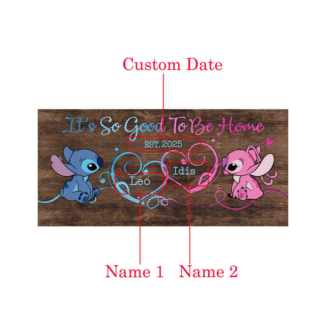 Picture of Personalized Wooden Key Holder - Custom Name Key Hanger for Wall - Personalized Home Décor & Gift Idea