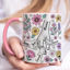 Picture of Coffe Mug for Mum - Custom 3D Inflated Effect Printed Mug - Personalized Holding Mom's Hand Mug