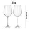 Picture of Personalized Wine Glass with Text - Custom Large Capacity Wine Glass - Best Gifts for Friends
