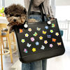 Picture of Custom Colorful Butterfly Flower Beach Bag - Personalized Waterproof Beach Bag - Custom Colorful Name Hole Bag