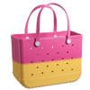 Picture of Custom Color Gradient Beach Bag - Personalized Waterproof Beach Bag - Custom Laser Name Hole Bag
