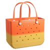 Picture of Custom Color Gradient Beach Bag - Personalized Waterproof Beach Bag - Custom Laser Name Hole Bag