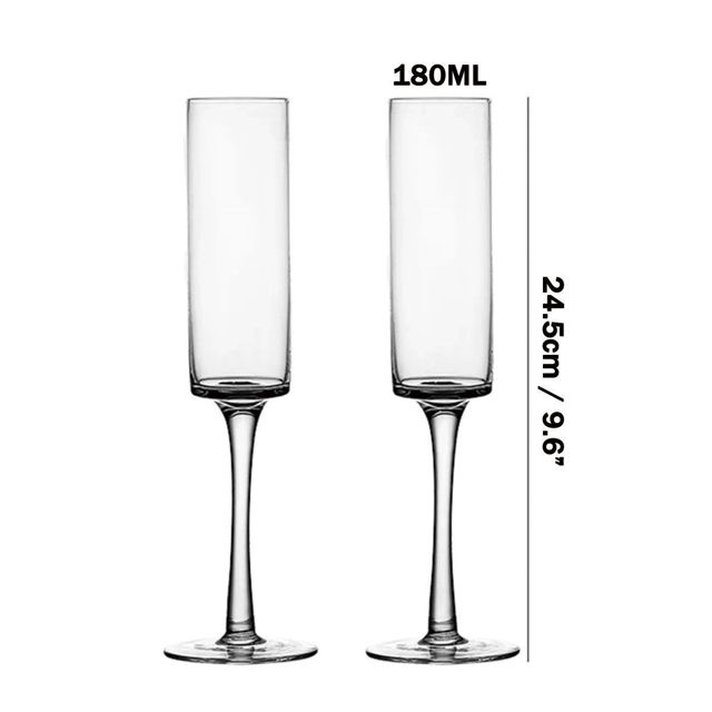 Picture of Modern Wedding Toasting Flutes - Bride Groom Wedding Flutes - Wedding Gifts