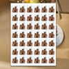 Picture of Custom Photo Stickers for Invitations, Travel Cases - Custom Waterproof Rectangle Stickers for Gifts Wrapping