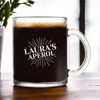 Picture of Aperol Spritz Logo Glass - Custom Glass Mug - Personalized Engraved Glass cup