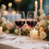 Picture of Personalized Birthflower Wine Glass - Custom Wine Glass with Name - Anniversary Gifts