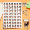 Afbeeldingen van Gepersonaliseerde gezichtsstickers voor schoolbenodigdheden, verjaardagen - Gepersonaliseerde waterdichte gezichtsstickers