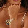 Picture of Custom Photo Projection Bracelet - Custom Memorial Picture Bracelet with One or Two Photos - Valentine's Day, Anniversary, Mother's day, Christmas Gifts
