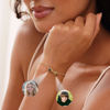 Picture of Custom Photo Projection Bracelet - Custom Memorial Picture Bracelet with One or Two Photos - Valentine's Day, Anniversary, Mother's day, Christmas Gifts