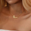 Picture of Custom Graduation Cap Necklace - Personalized College Necklace with Name - Graduation Gift