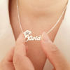 Picture of Custom Graduation Cap Necklace - Personalized College Necklace with Name - Graduation Gift