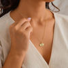 Picture of Custom Graduation Cap Necklace - Personalized Stainless Steel College Necklace with Name