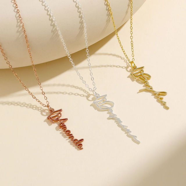 Picture of Custom Graduation Cap Name Necklace - Personalized College Necklace - Graduation Gift