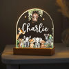 Picture of Custom Name Night Light for Kids - Personalized Animal Party Night Lamp