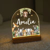 Picture of Custom Name Night Light for Kids - Personalized Animal Party Night Lamp
