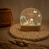 Picture of Custom Name Night Light for Kids - Personalized Animal Party Night Lamp
