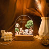 Picture of Custom Name Night Light for Kids - Personalized Cute Animal Party Night Lamp