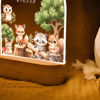 Picture of Custom Name Night Light for Kids - Personalized Cute Animal Party Night Lamp