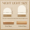 Picture of Custom Name Night Light for Kids - Personalized Ballet Animal Night Lamp