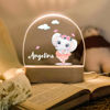 Picture of Custom Name Night Light for Kids - Personalized Ballet Animal Night Lamp