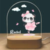 Picture of Custom Name Night Light for Kids - Personalized Ballet Animal Night Lamp