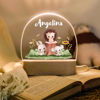 Picture of Custom Name Night Light for Kids - Personalized Cute Animal Night Lamp
