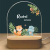 Picture of Custom Name Night Light for Kids - Personalized Cute Animal Night Lamp
