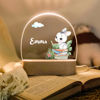 Picture of Custom Name Night Light for Kids - Personalized Rabbit Night Lamp