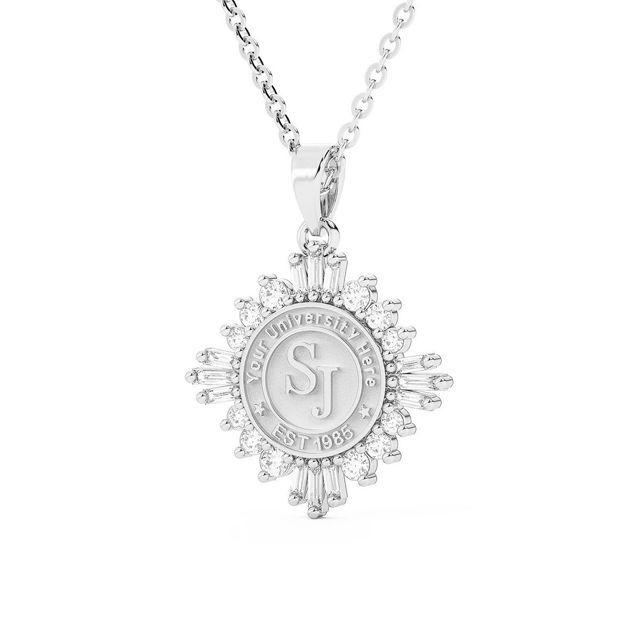 Picture of Custom Graduation Necklace - Personalized College Necklace with Name - Best Graduation Gift