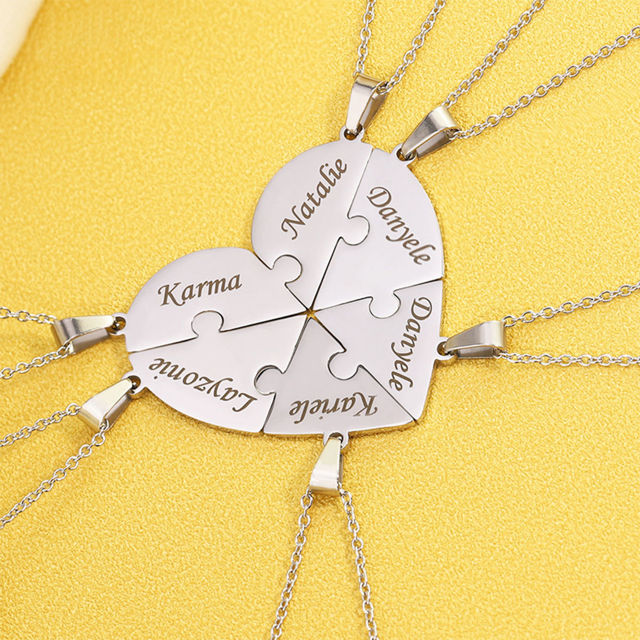 Picture of Custom Graduation Friendship Necklace - Personalized College Necklace