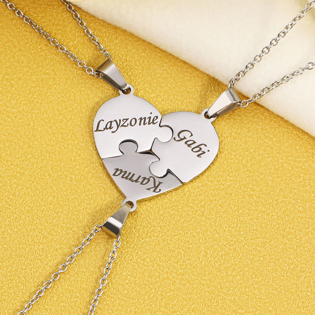 Picture of Custom Graduation Friendship Necklace - Personalized College Necklace