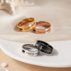 Picture of Custom Graduation Ring - Personalized College Ring with Name - Graduation Gift for Him