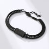 Picture of Father's Day gift - Custom Stainless Steel Bracelet Engraved Kids Names