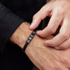 Picture of Father's Day gift - Custom Stainless Steel Bracelet Engraved Kids Names