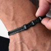 Picture of Father's Day gift - Custom Stainless Steel Bracelet Engraved Kids Names
