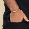 Picture of Father's Day gift - Custom Stainless Steel Bracelet Engraved Kids Names