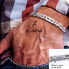 Picture of Custom Unsex Stainless Steel Bracelet - Engraved Bracelet for Father's Day Or Mother's Day