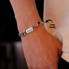 Picture of Custom Unsex Stainless Steel Bracelet - Engraved Bracelet for Father's Day Or Mother's Day
