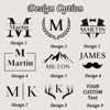 Picture of Custom Double Layer Leather Toiletry Bag - Personalized Groomsmen Gifts - Travel Bag For Men