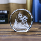Picture of Custom Photo 3D Laser Crystal Sphere