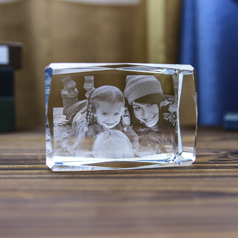 Picture of Custom Photo 3D Laser Crystal Landscape