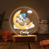 Picture of Custom Name Night Light for Kids - Personalized Sleeping Animal Night Lamp