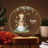 Picture of Custom Name Night Light for Kids - Personalized Animal Night Lamp | Birthday Gift